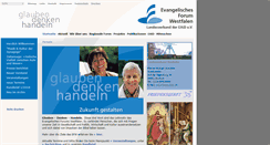 Desktop Screenshot of ev-forum-westfalen.de